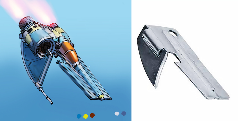 Illustration for article titled Artist Turns Household Objects Into Cool Spaceships